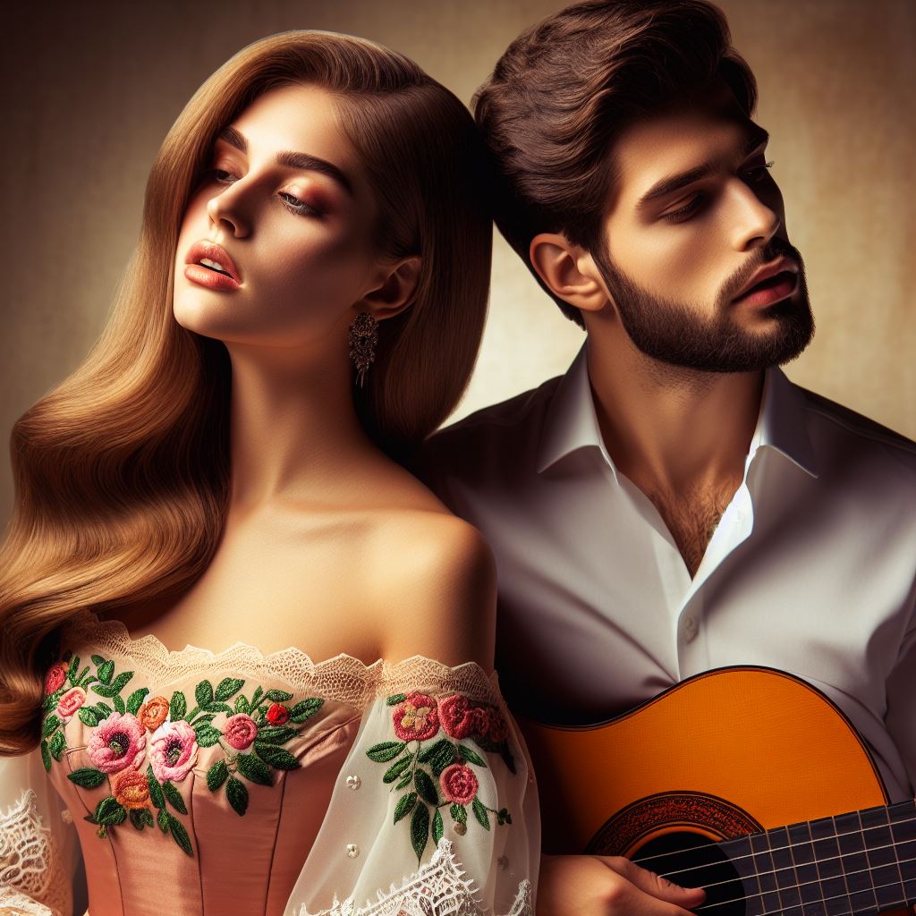 soprano and classical guitar